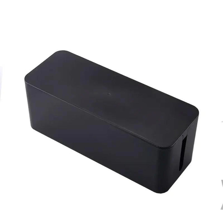 Lisslune | Elegant Wood Cable Management Box with Enhanced Cooling Functions and Versatile Aesthetics