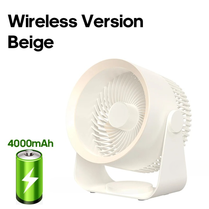 Lisslune | Multifunctional Electric Fan Circulator with 4000mAh Battery – AirFlex