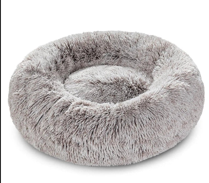 Lisslune | Donut-shaped Pet Bed made of Breathable Cotton | Luxurious Sleeping Place for Cats and Dogs