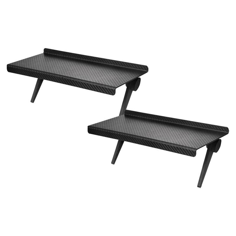 Lisslune | Multifunctional adjustable media shelf with cable management - contemporary device stand