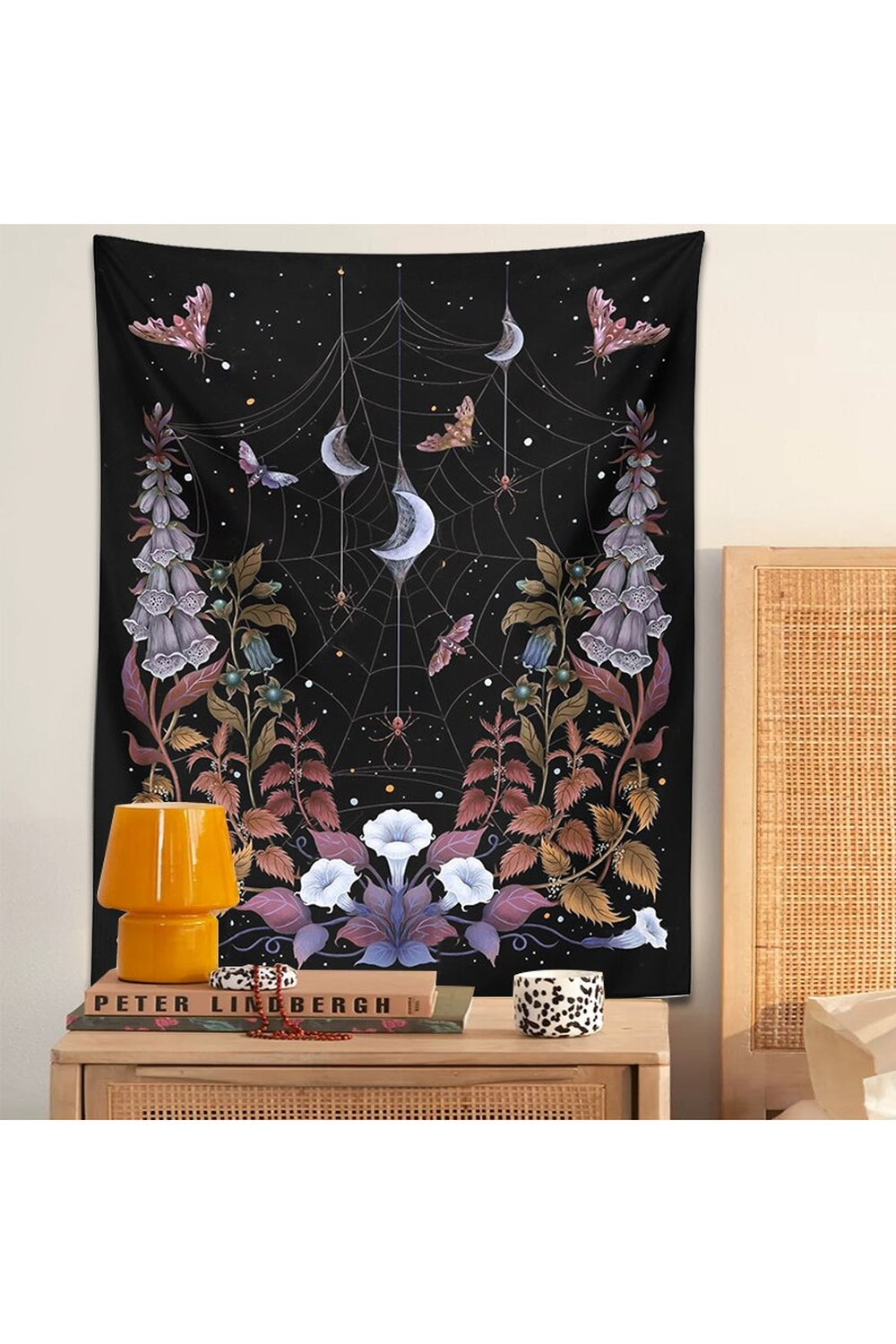 Lisslune | Garden Spider Web Tapestry
