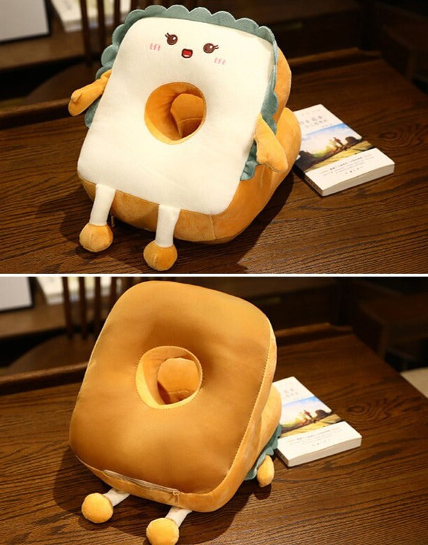 Lisslune | Funny Toast Nap Pillow