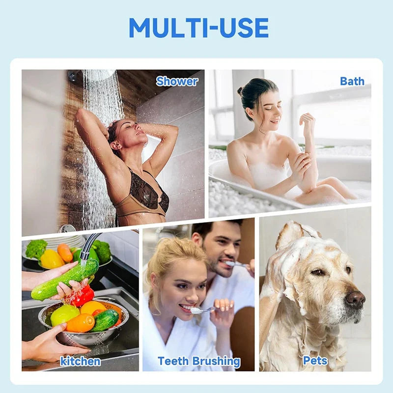 Lisslune | 5-piece set shower filter replacement cartridges