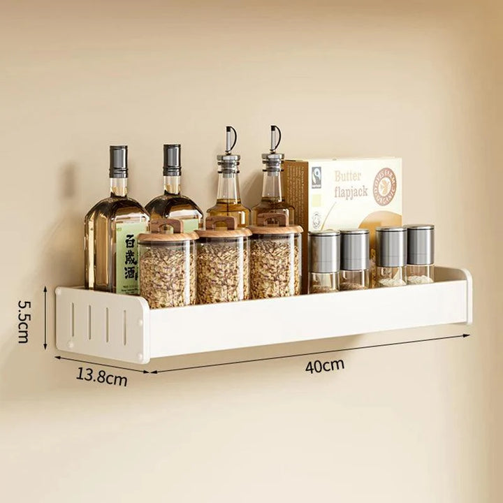 Lisslune | Space-saving aluminum kitchen shelf system