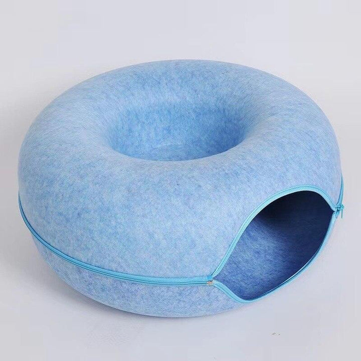 Lisslune | Purrfect Play Oasis: Versatile Cat Tunnel Bed with Training Features