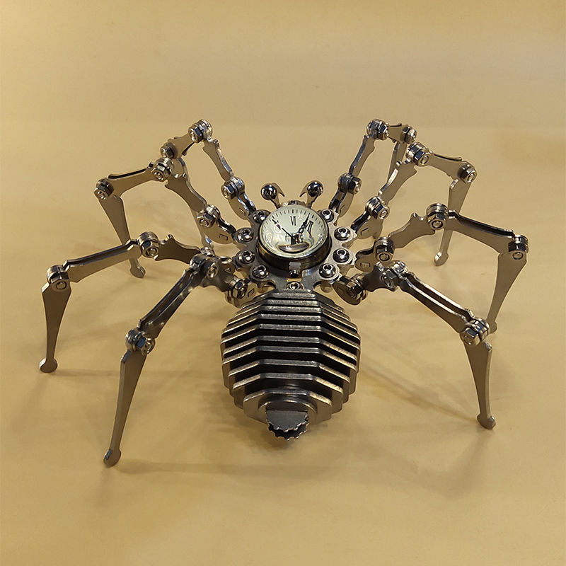 Lisslune | Robot spider Stainless Steel Mechanical Clock