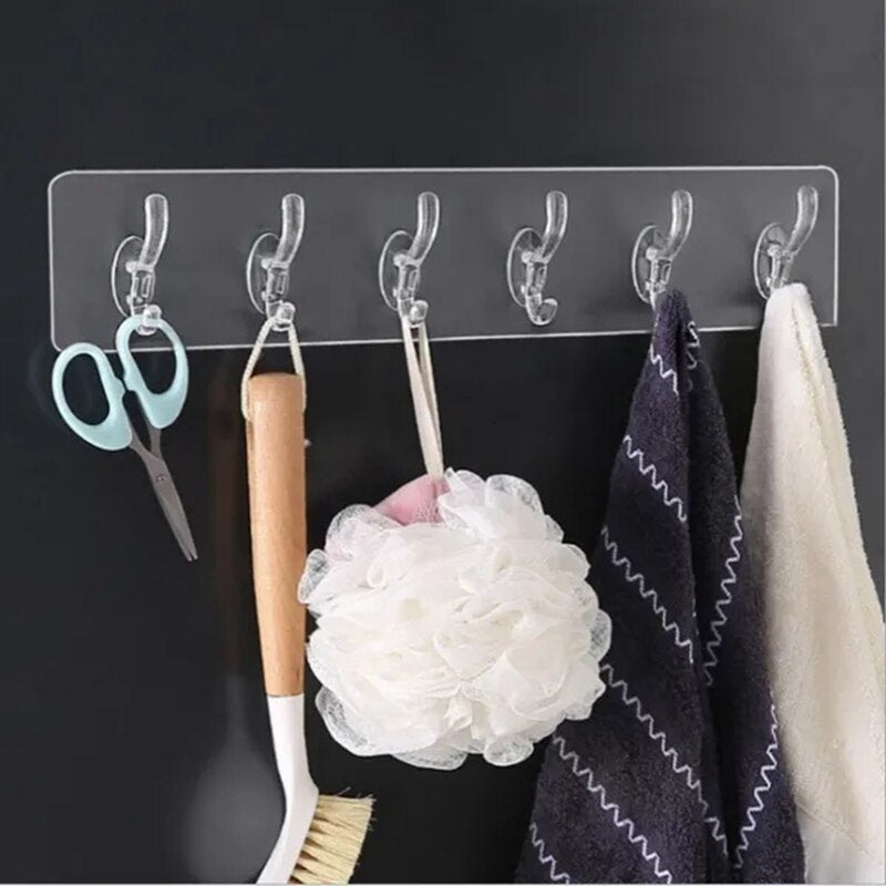 Lisslune | Transparent Invisible Adhesive Simple Wall Hangers