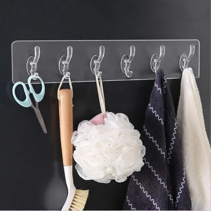 Lisslune | Transparent Invisible Adhesive Simple Wall Hangers