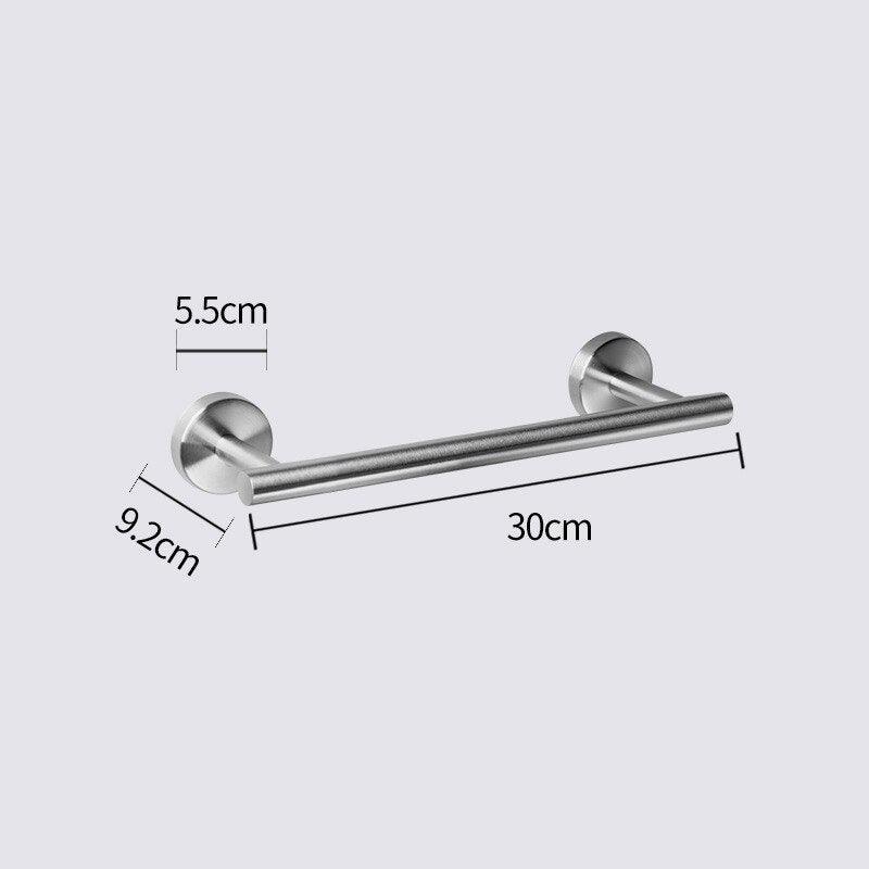 Lisslune | Elevate your bathroom with the stylish stainless steel organization set