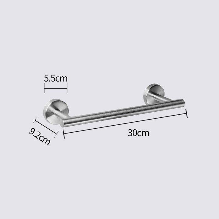 Lisslune | Elevate your bathroom with the stylish stainless steel organization set