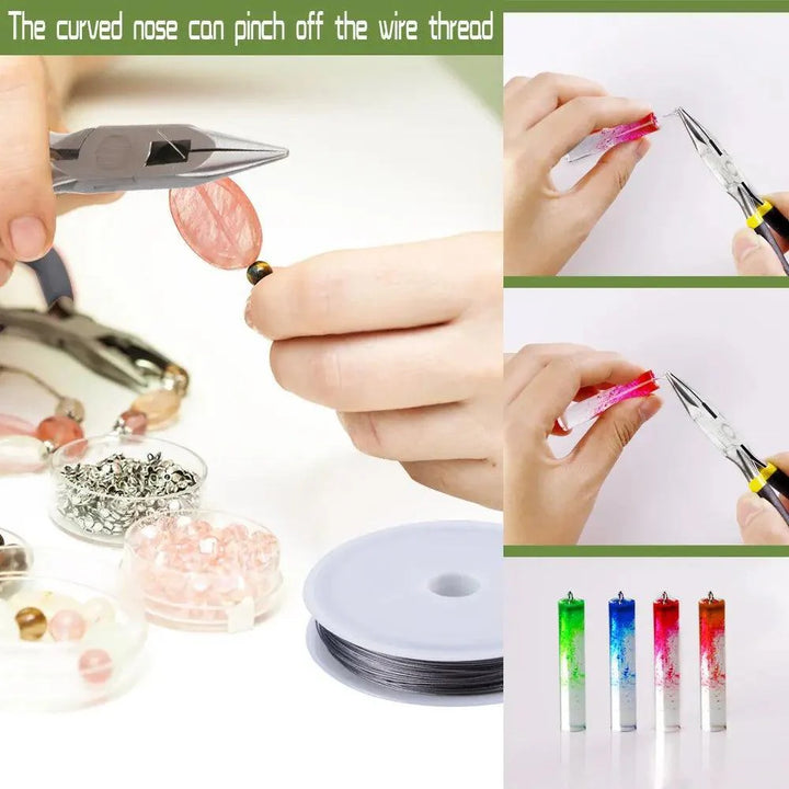 Lisslune | Ultimate Jewelry Making Tool Set for Creative Crafters and Repairs