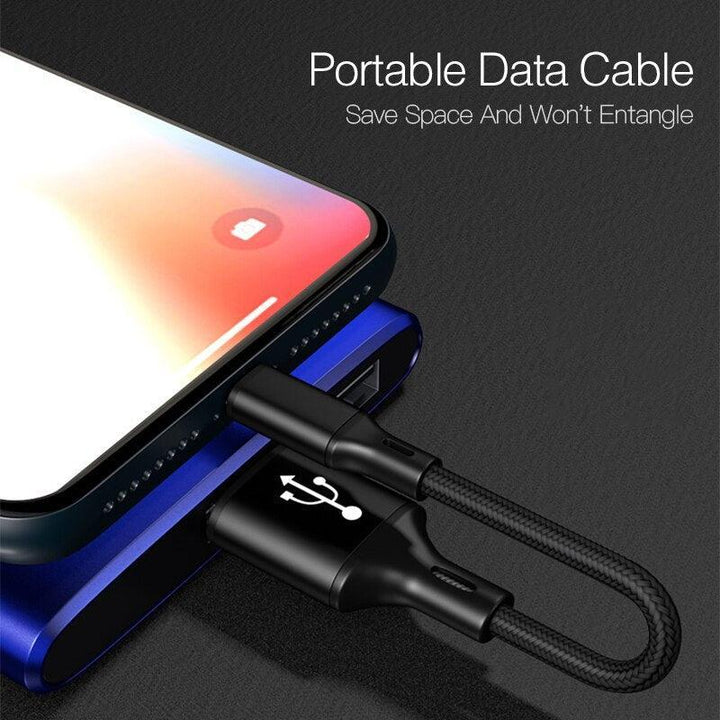 Lisslune | 25cm USB C Fast Charging Cable - Ultimate Portable Charger for Huawei P30, P40 & Samsung Devices