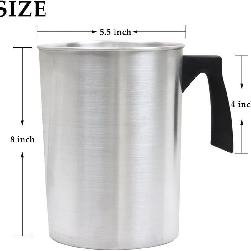 Lisslune | Premium Stainless Steel Wax Melting Set for Creative Soap and Candle Making