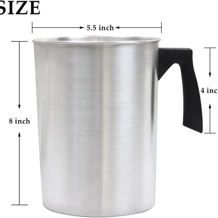 Lisslune | Premium Stainless Steel Wax Melting Set for Creative Soap and Candle Making