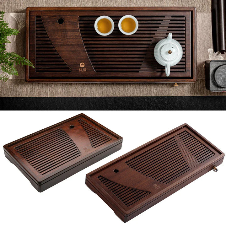 Lisslune | Bamboo Solid Wood Tea Ceremony Tray