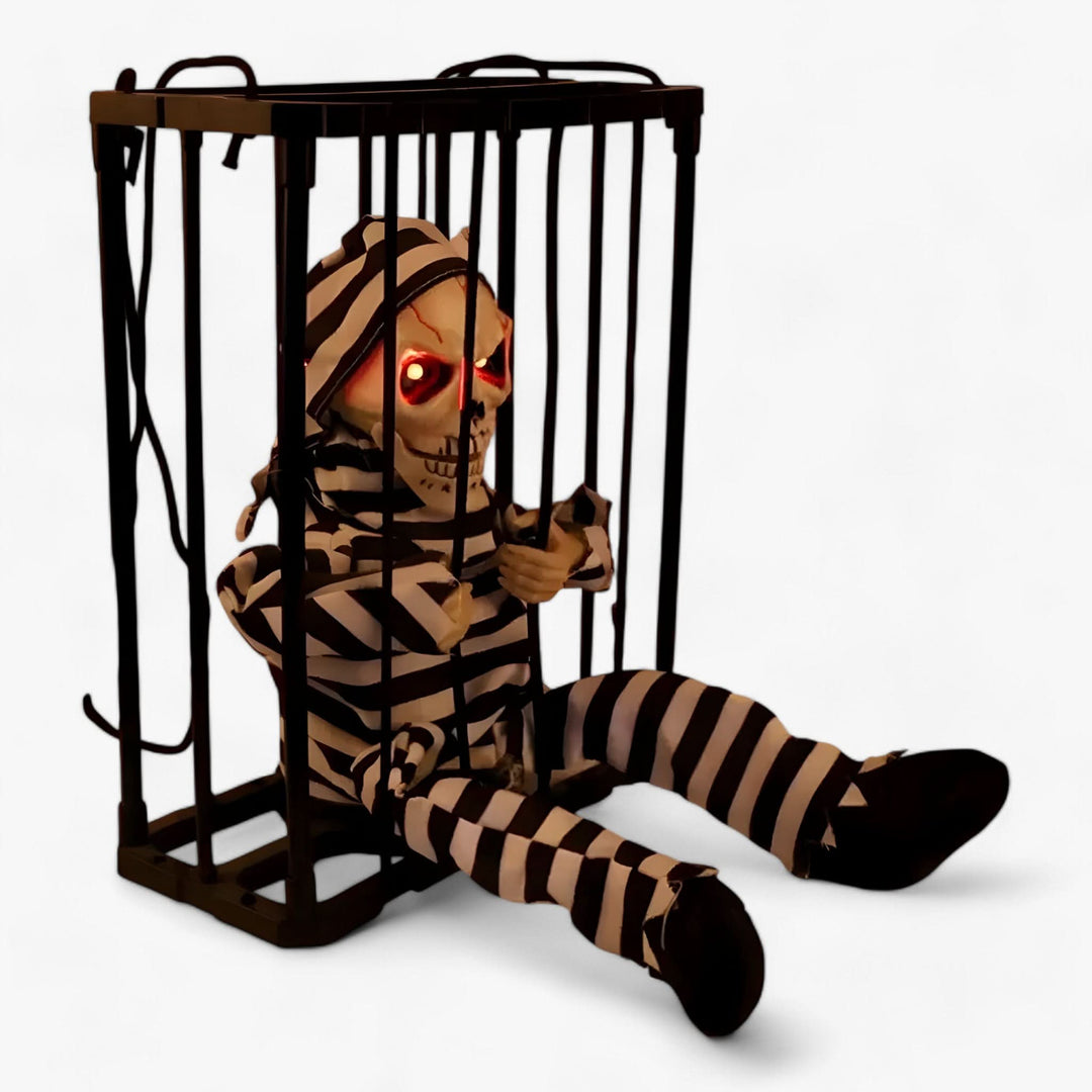 Lisslune | Alice | Creepy Animatronic Prisoner Skeleton