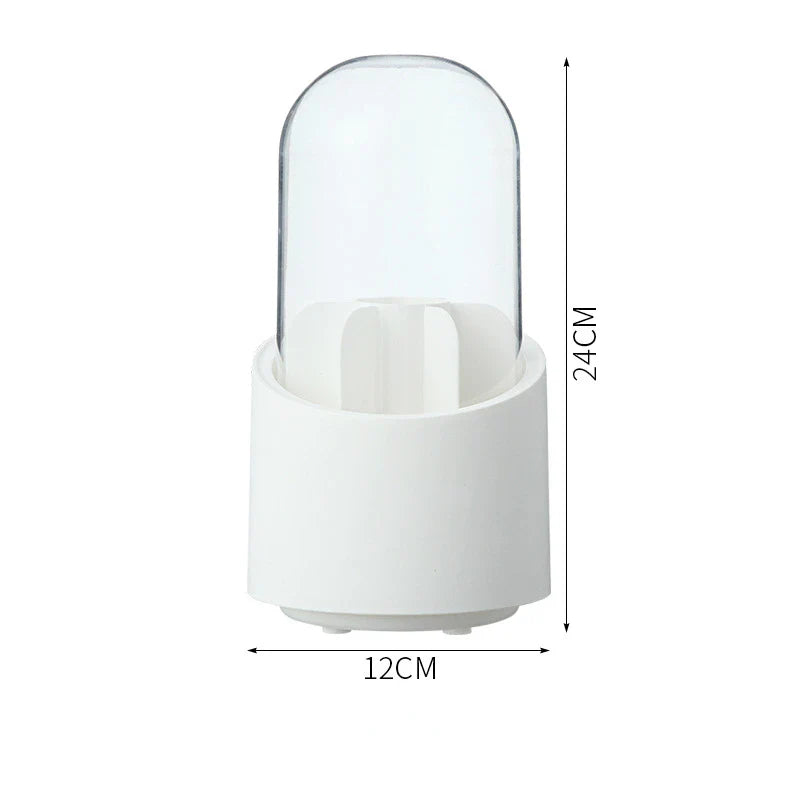 Rynx | Desk Cosmetic Shelf Rotatable Bathroom Shelf Large Capacity Perfume Aromatherapy Skin Care Product Storage Shelf Organizer