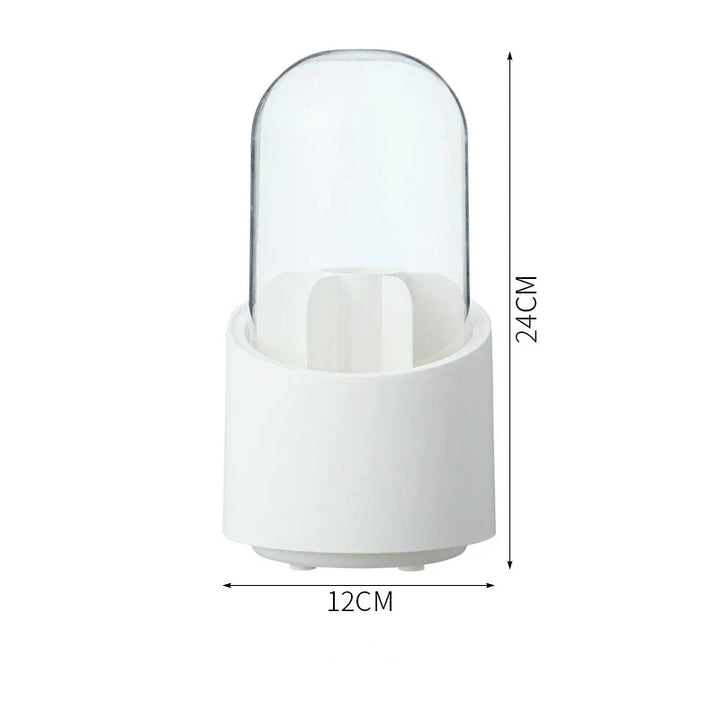 Rynx | Desk Cosmetic Shelf Rotatable Bathroom Shelf Large Capacity Perfume Aromatherapy Skin Care Product Storage Shelf Organizer