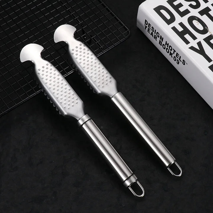 Lisslune | Ginger Grind Stainless Fish Scraper Tool