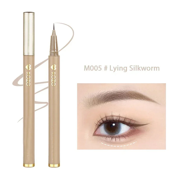 Rynx | 7 Colors Matte Glitter Eyeliner Pencil Waterproof Diamond Champagne Gold Brightening Lying Silk Worm Highlighter Eyeliner Eye Makeup