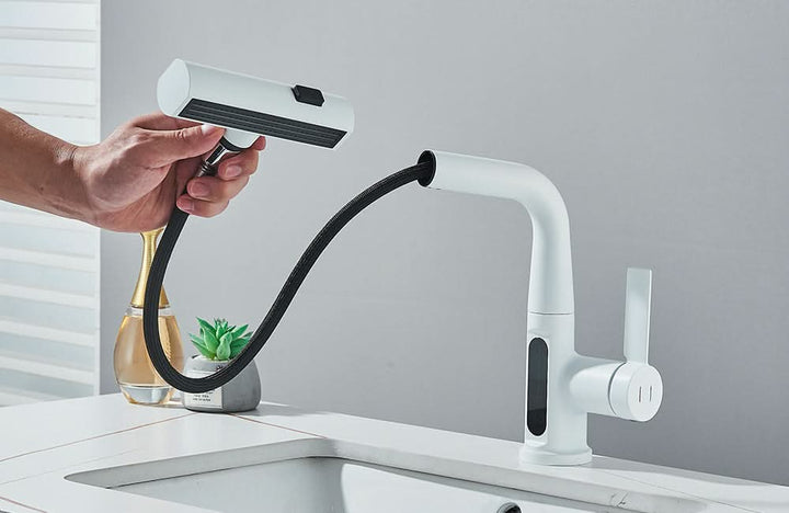 Lisslune | LUXOR - Modern digital washbasin tap