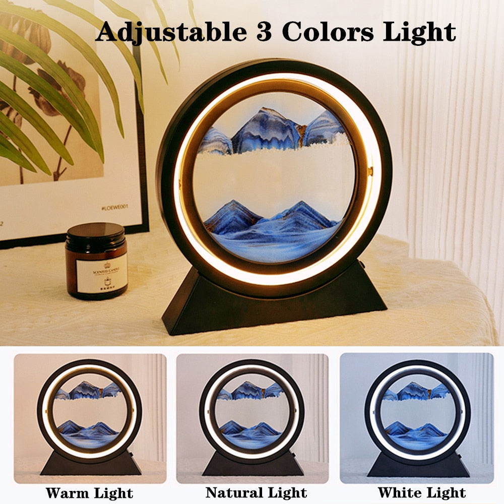 Lisslune | 3D LED Painting Sand Art Decor