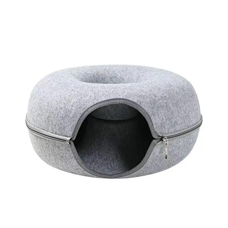 Lisslune | Purrfect Play & Relax Tunnel Bed - Interactive Cat Retreat