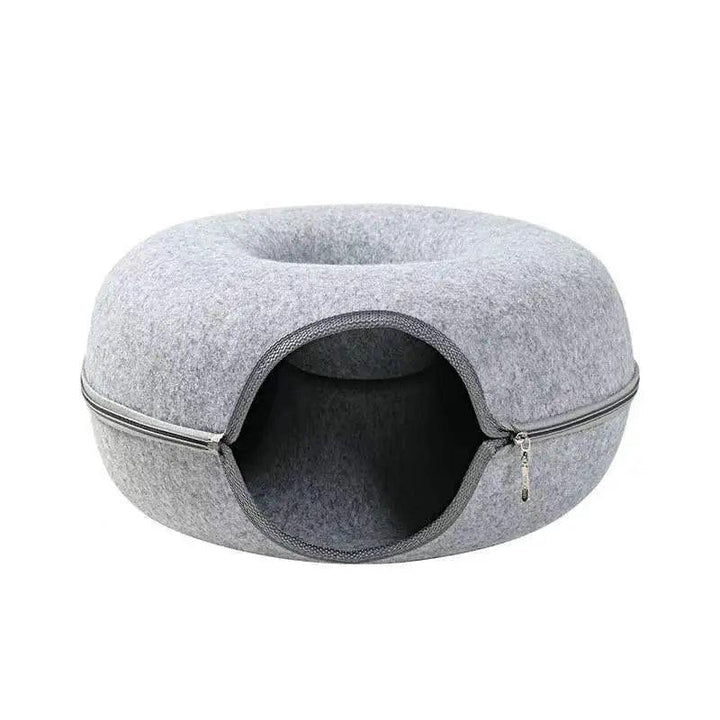 Lisslune | Purrfect Play & Relax Tunnel Bed - Interactive Cat Retreat
