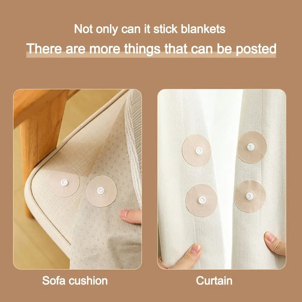 Lisslune | Stay Put Anti-Slip Easy Duvet Cover Snap Clip Set