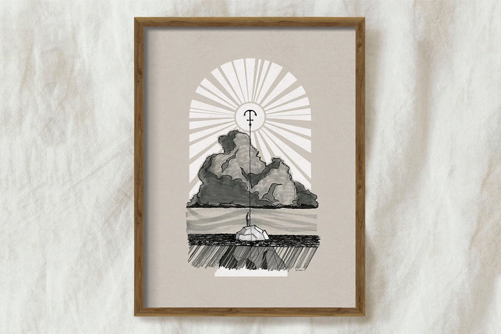 Lisslune | the Faith Canvas Poster