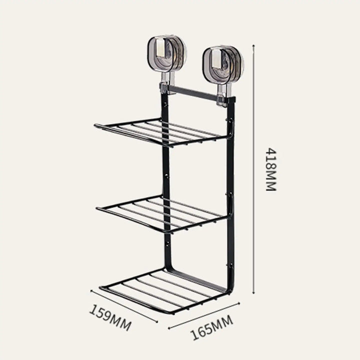 Lisslune | Food Preparation Wall-Mounted 3-Layer Organizer Rack