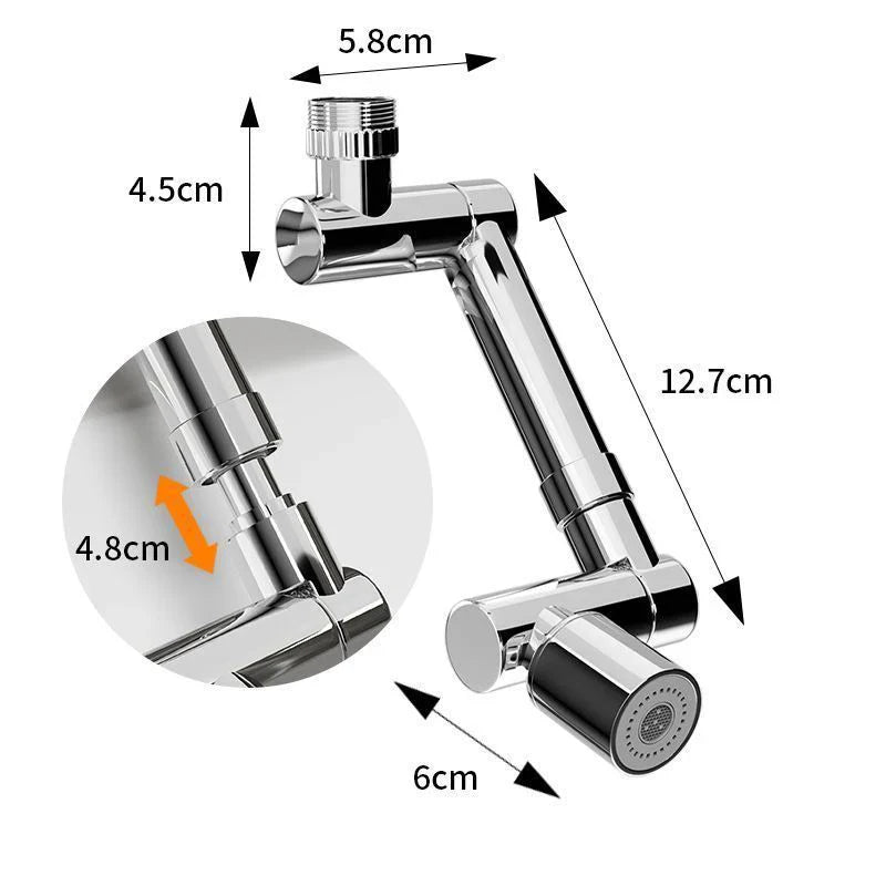 Lisslune | 1440° Rotating Pull-Out Faucet
