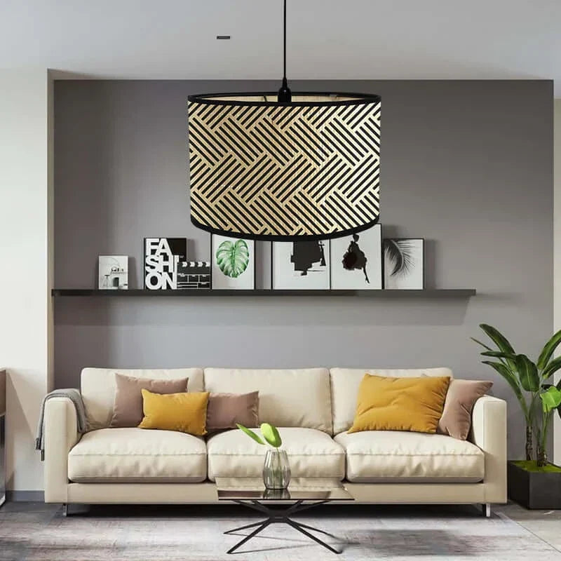 Lisslune | Art Deco Drum Lampshade