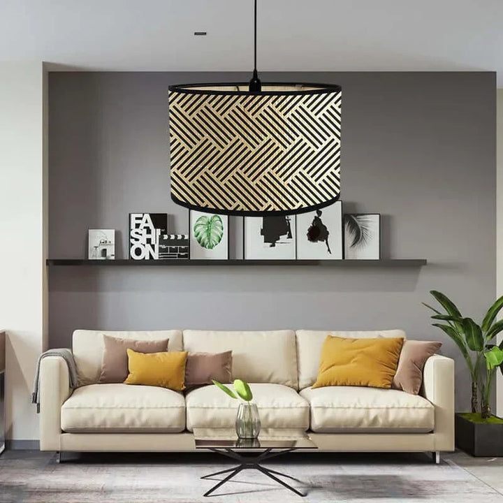 Lisslune | Art Deco Drum Lampshade
