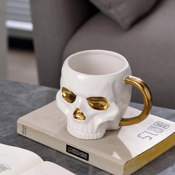 Lisslune | Spooky Skull Coffee Mug