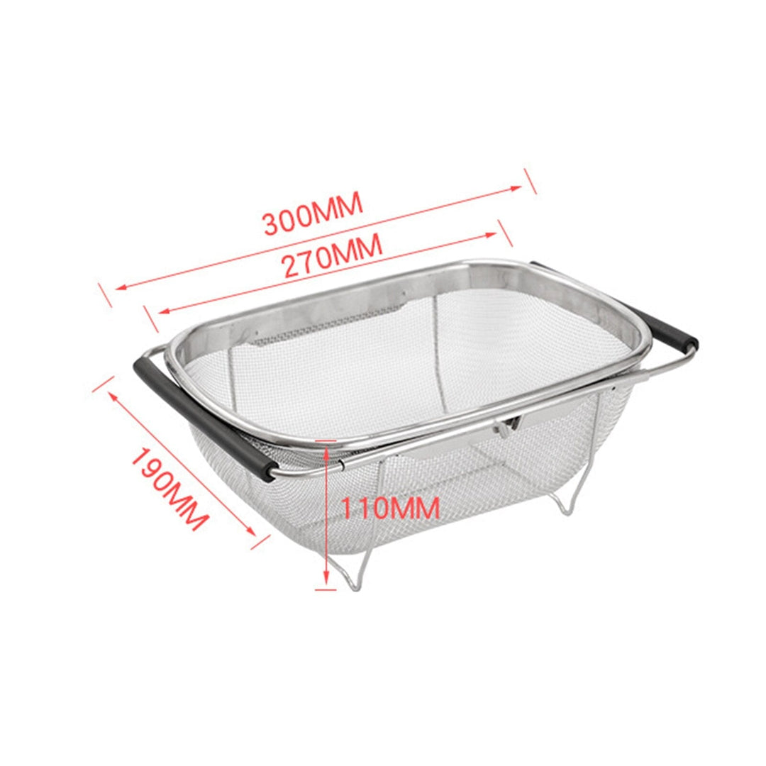 Lisslune | Over The Sink Telescopic Dish Rack