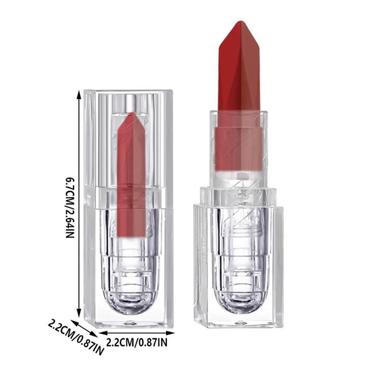 Rynx | 2-Color Matte Lipstick Non-Fading Non-Stick Cup Long-Lasting Velvet Finish Smooth Matte Lip Color Waterproof Smudge-Proof