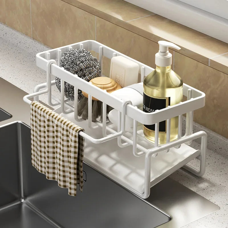 Lisslune | Easy Smart Sliding Rack Sink Organizer
