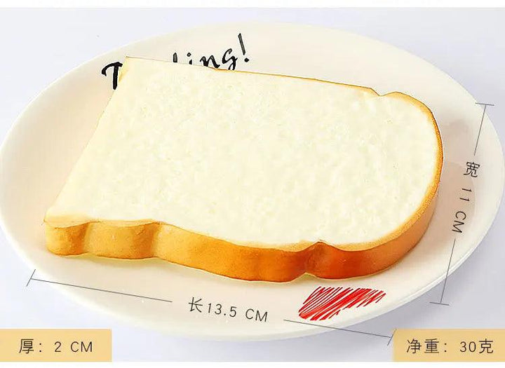 Lisslune | Lifelike Toast Bread Dough Donut Model - Perfect Synthetic Food for Bakery Displays and Kitchen Aesthetics