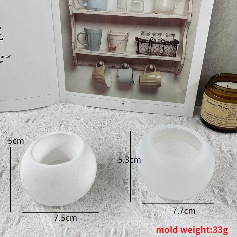 Lisslune | Creative Circular Silicone Mould Kit for Home and Garden Projects
