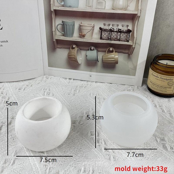 Lisslune | Creative Circular Silicone Mould Kit for Home and Garden Projects
