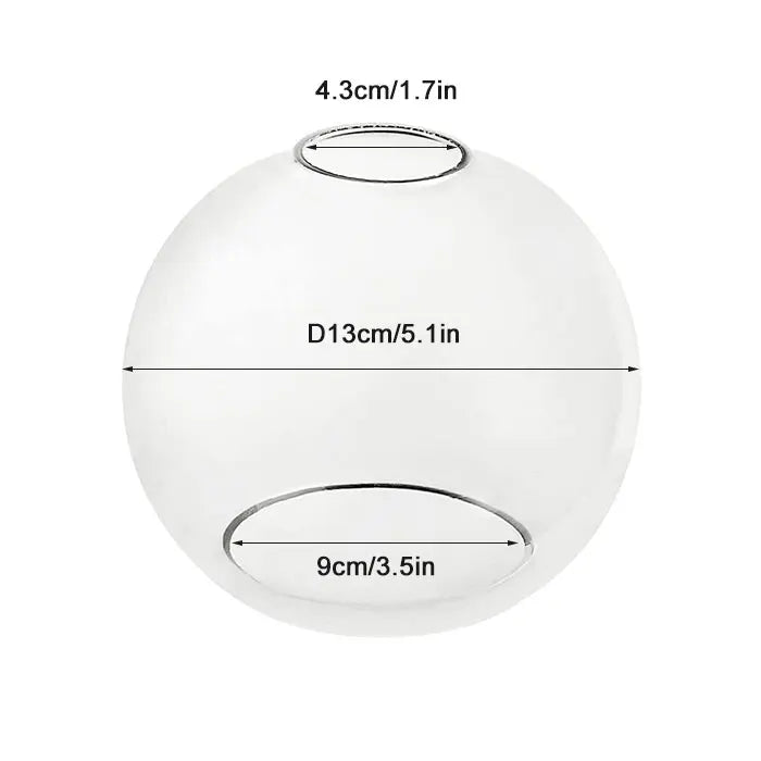 Lisslune | ClearShade | Lampshade Transparent Light Cover
