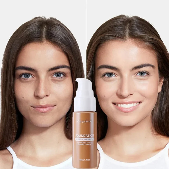 Rynx | Liquid Face Foundation Cream Oil Control BB Cream Matte Base Brightening Concealer Long-lasting Full Coverage Women's Makeup Cosmetics