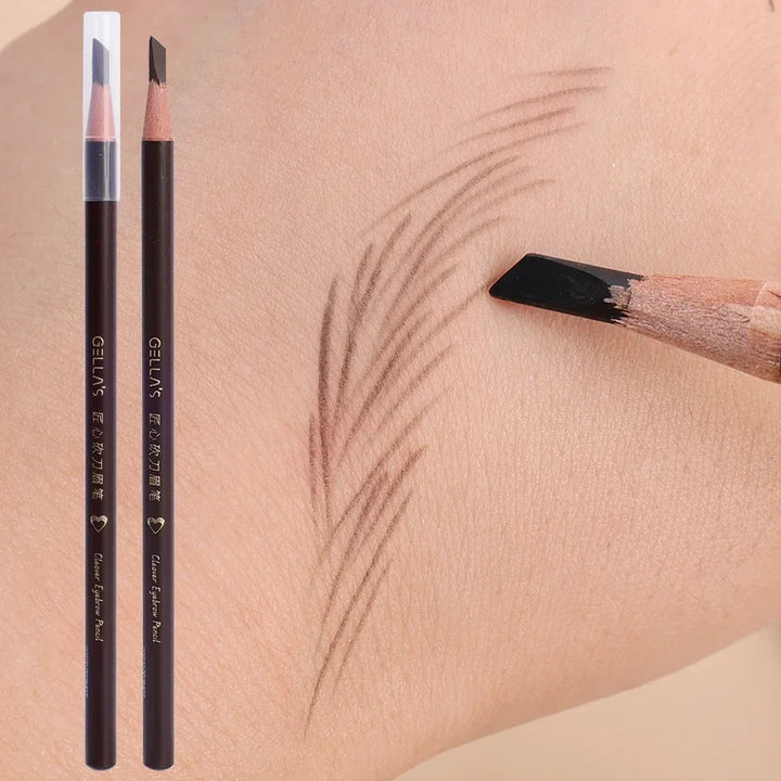 Rynx | Microblading Eyebrow Pencil Waterproof Soft Smooth Brow Tattoo Pencil Long-Lasting Natural Eyebrow Enhancer Korean Makeup Cosmetics