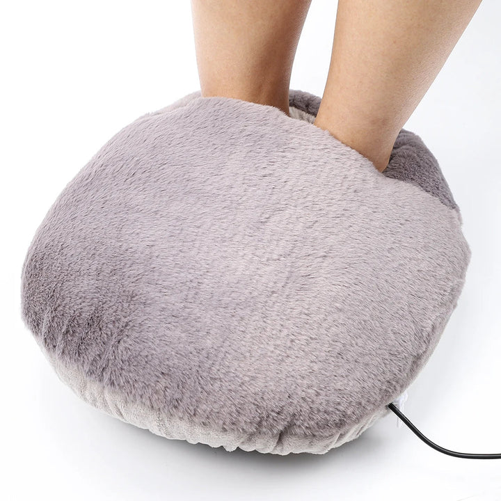 Lisslune | Fluffy Warm Feet Cozy Heated Foot Pillow