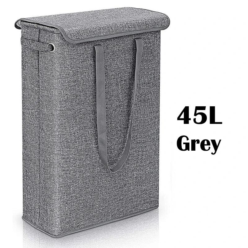 Lisslune | Stylish waterproof foldable laundry basket - 45L capacity with lid