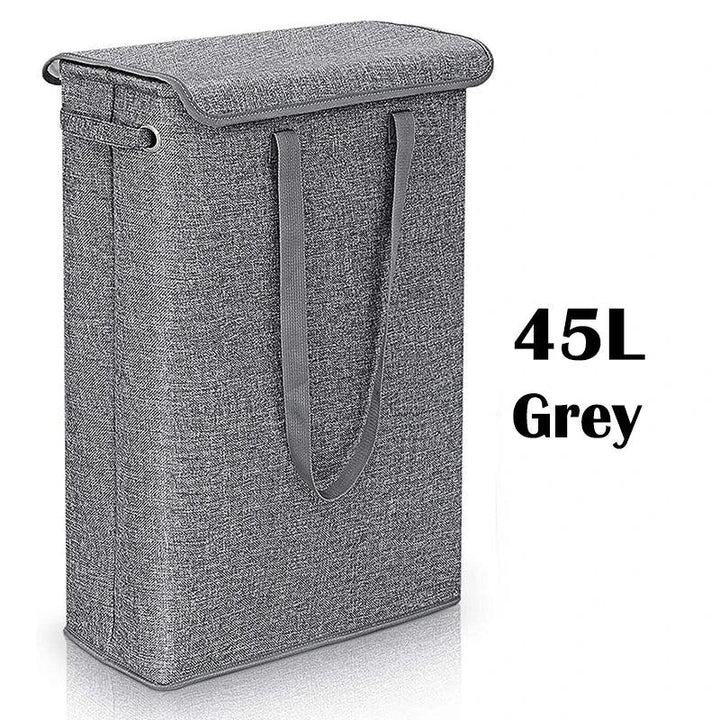Lisslune | Stylish waterproof foldable laundry basket - 45L capacity with lid