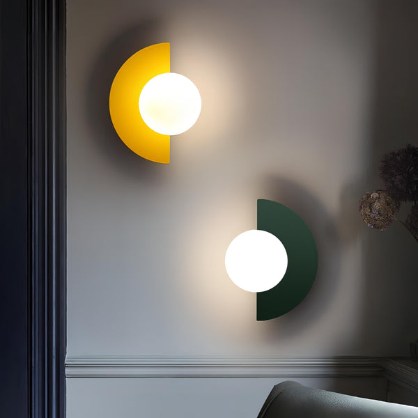 Lisslune | Everest - Nordic Semi-Round Wall Lamp