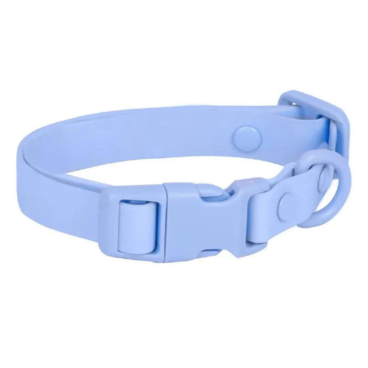 Lisslune | Customizable waterproof PVC dog collar with engraving options