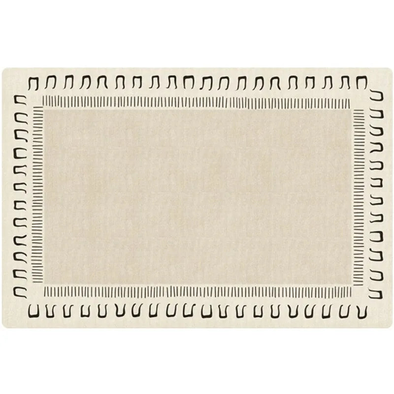 Rynx | French Bedroom Nightstand Decorative Pillow Cream Style Living Room Large Area Rug Soft Plush Wardrobe Coffee Table Rugs Carpet